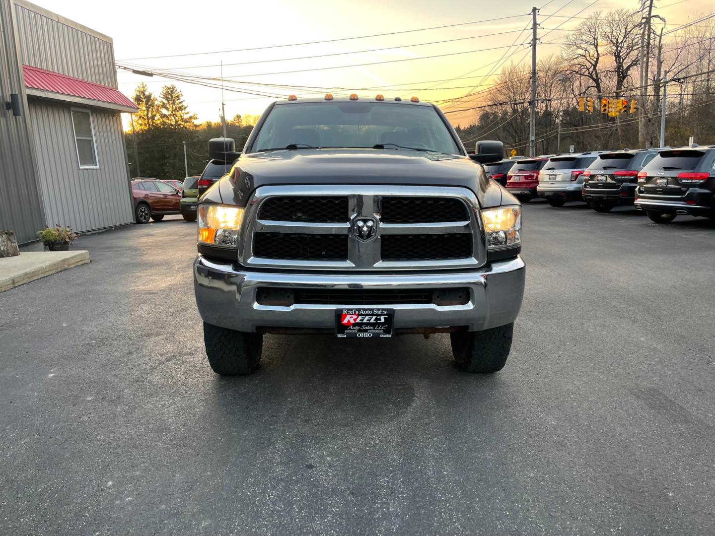 2015 Gray /Black RAM 2500 Tradesman (3C6UR5CJ3FG) with an 6.4L V8 OHV engine, 6-Speed Automatic transmission, located at 547 E. Main St., Orwell, OH, 44076, (440) 437-5893, 41.535435, -80.847855 - Photo#1